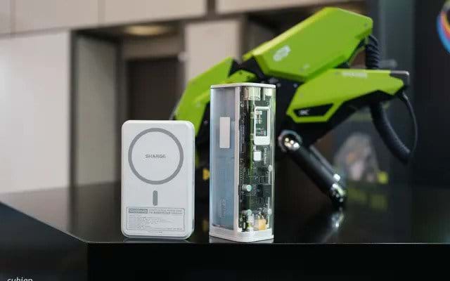 Sharge trưng bày pin trong suốt và pin tích hợp quạt tản nhiệt tại triển lãm IFA23