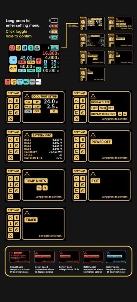 pin sạc dự phòng storm ii 100w