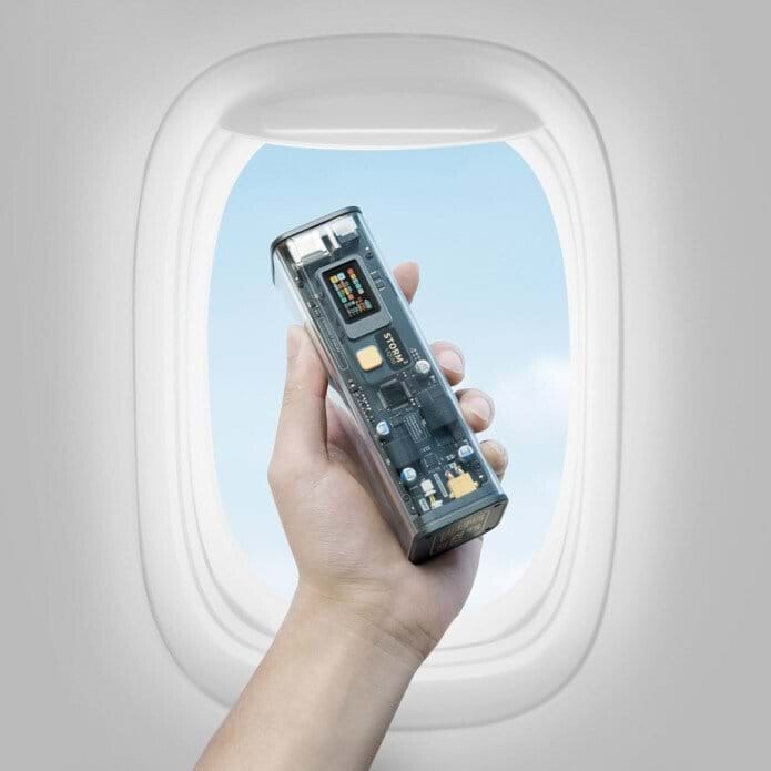 pin sạc dự phòng storm ii 100w