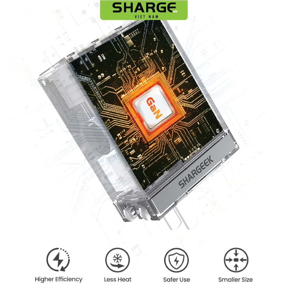 Củ sạc Shargeek 100W Pro