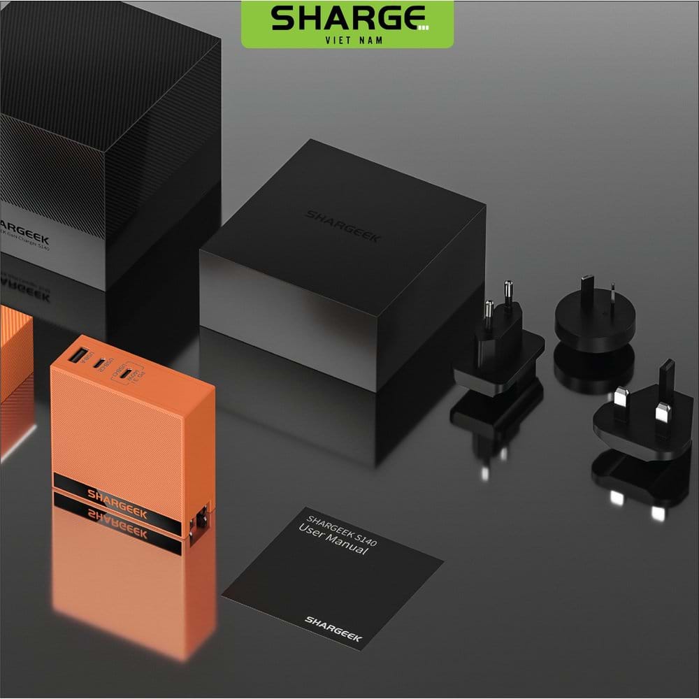 Củ sạc cao cấp Shargeek 140W PD3.1