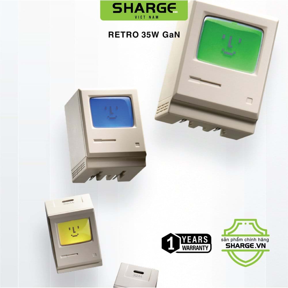Củ sạc Shargeek Retro 35W