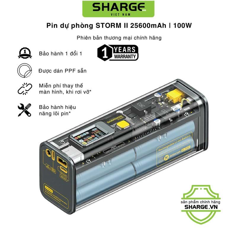 Pin dự phòng Shargeek 100 (Storm 2)